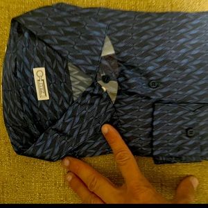 ZILLI DRESS SHIRT FINEST FRENCH DESIGNER HAND MADE NWT